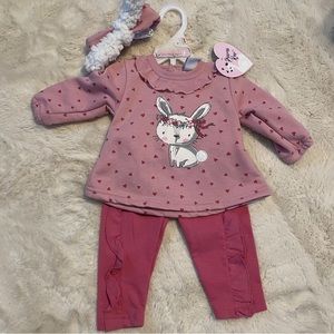 3pc Bunny Set 3-6M